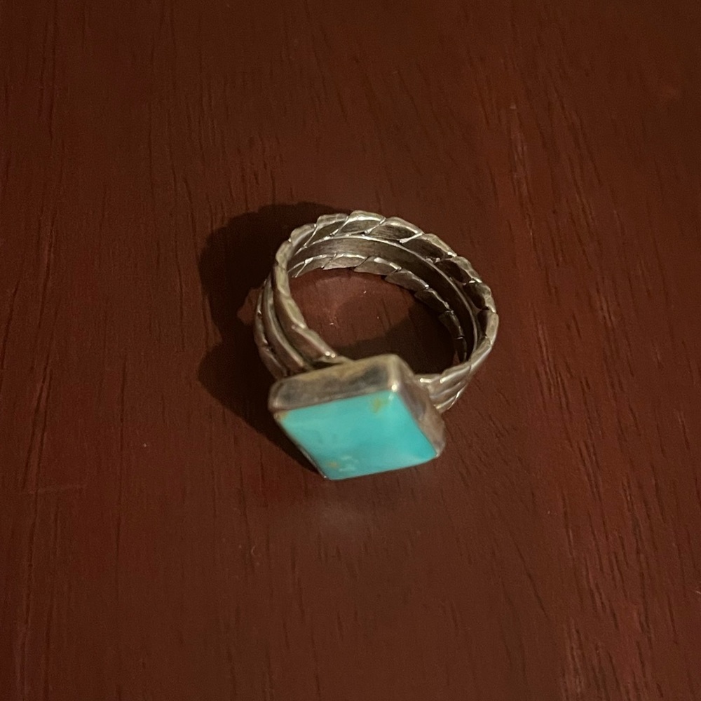 Genuine Turquoise ring. - Picture 4 of 4